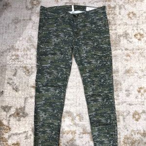 rag & bone skinny camp-print jean